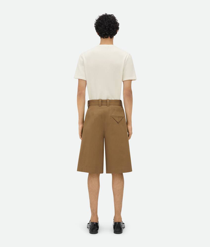 Display a large version of the product image 3 - Cotton Gabardine Shorts