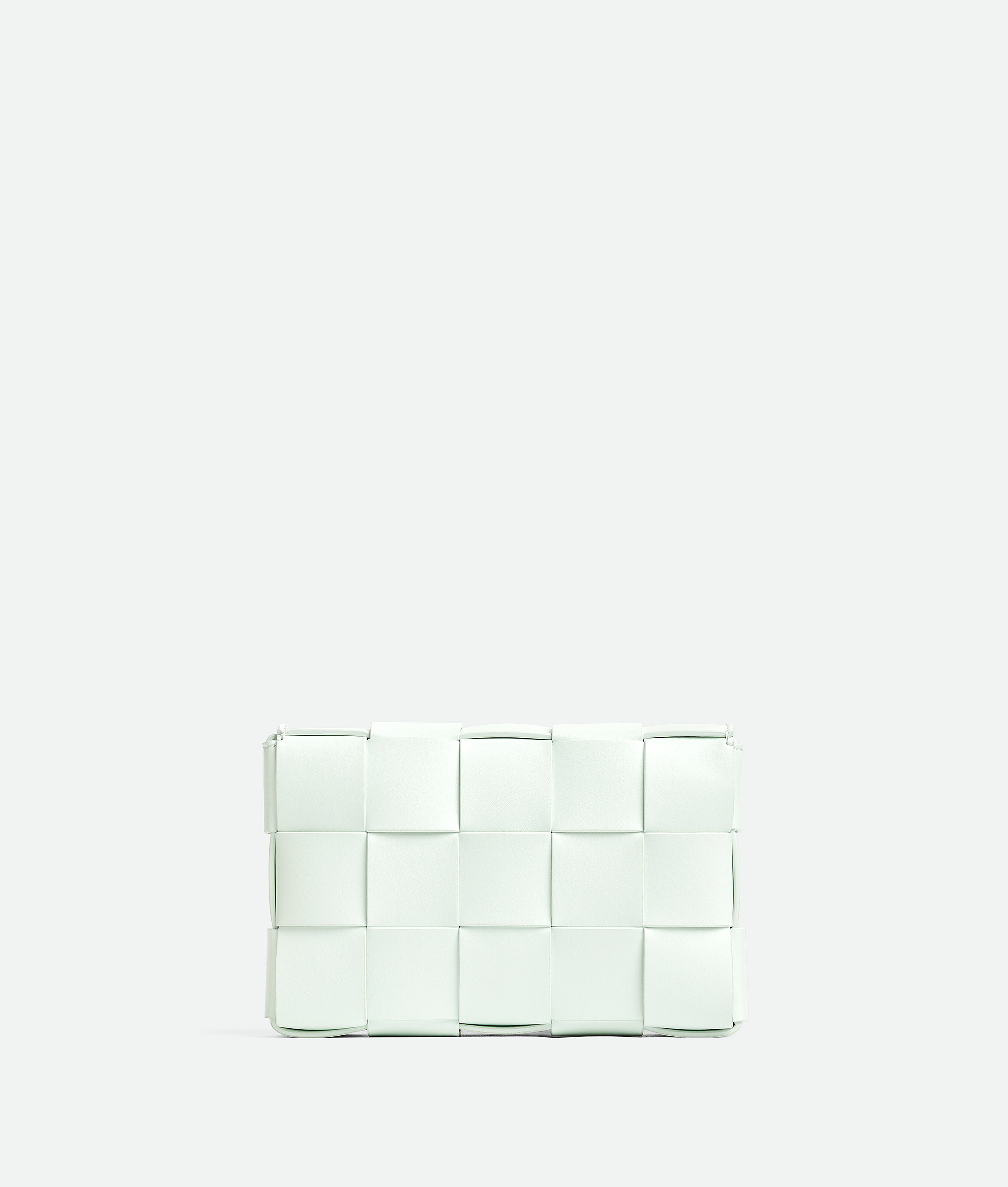 Shop Bottega Veneta Small Cassette In White