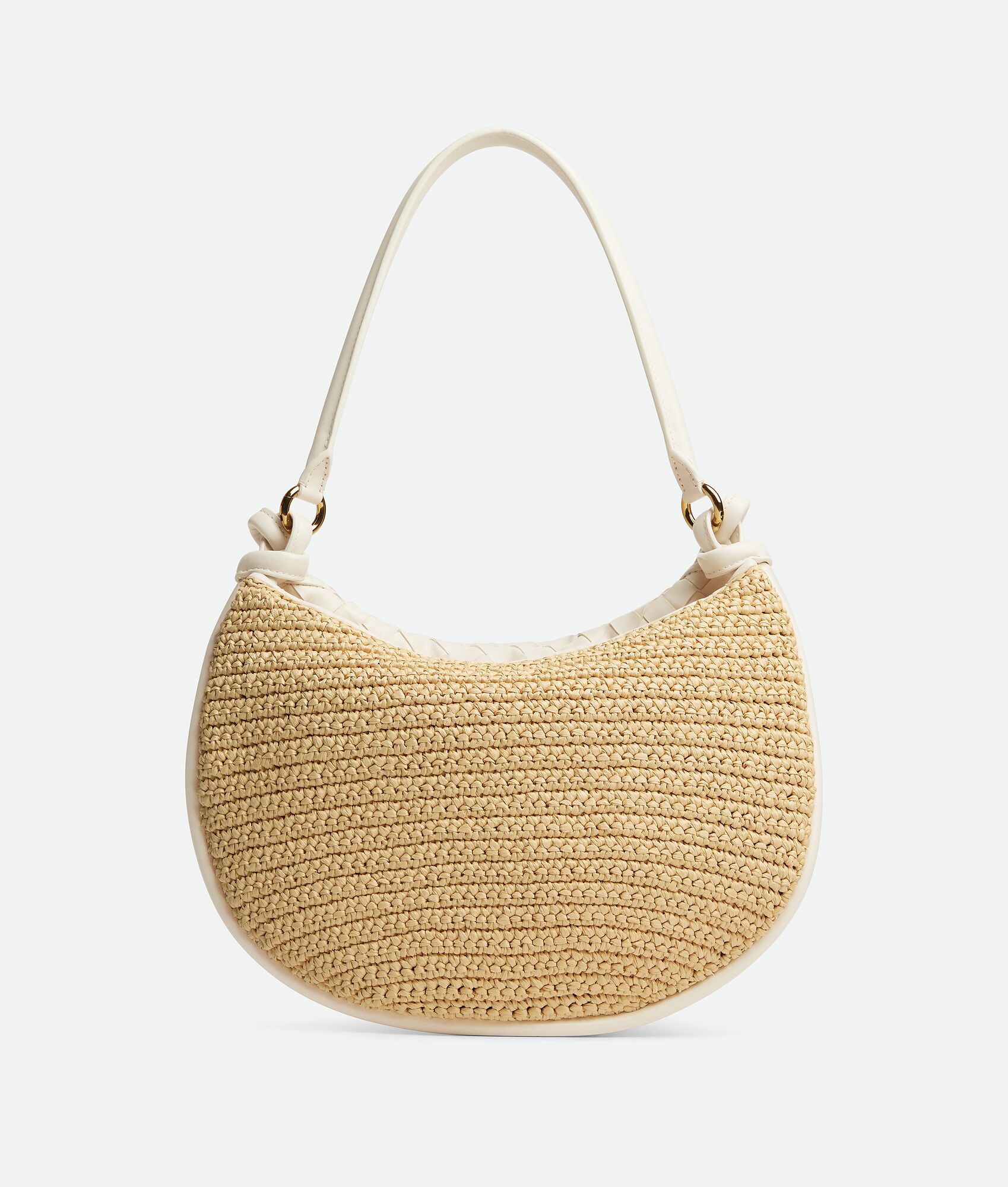 Bottega Veneta® Women's Medium Gemelli in Natural/chalk. Shop online now.