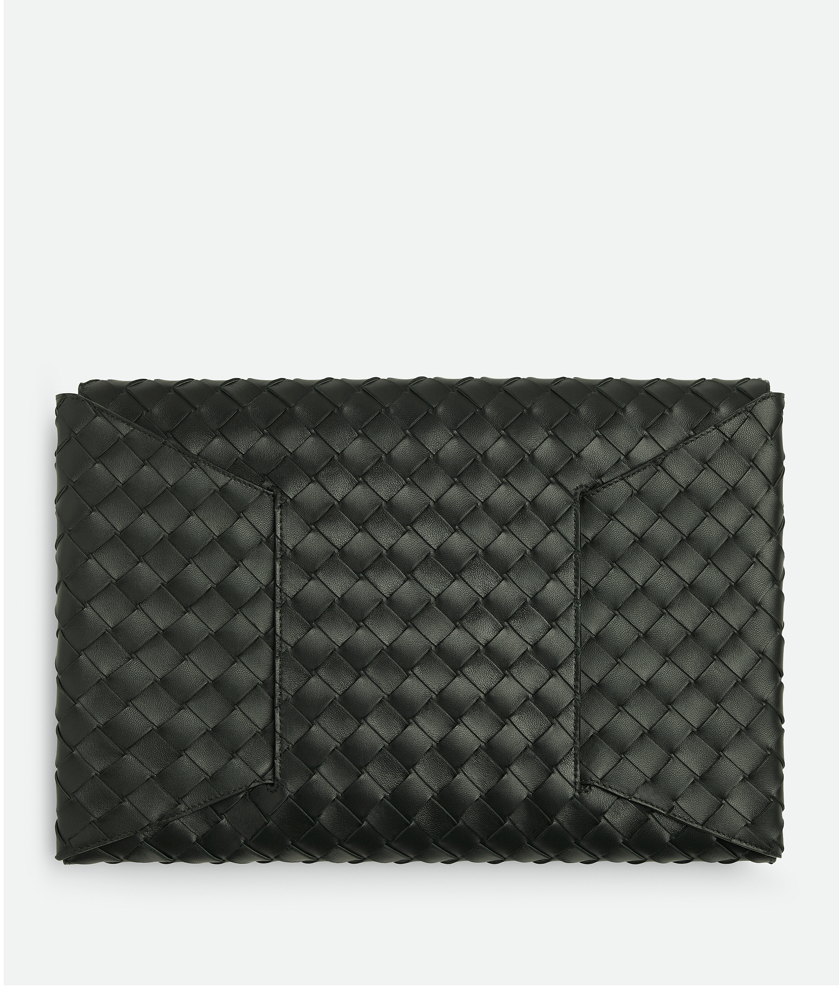 Shop Bottega Veneta Large Origami Envelope Pouch In Green