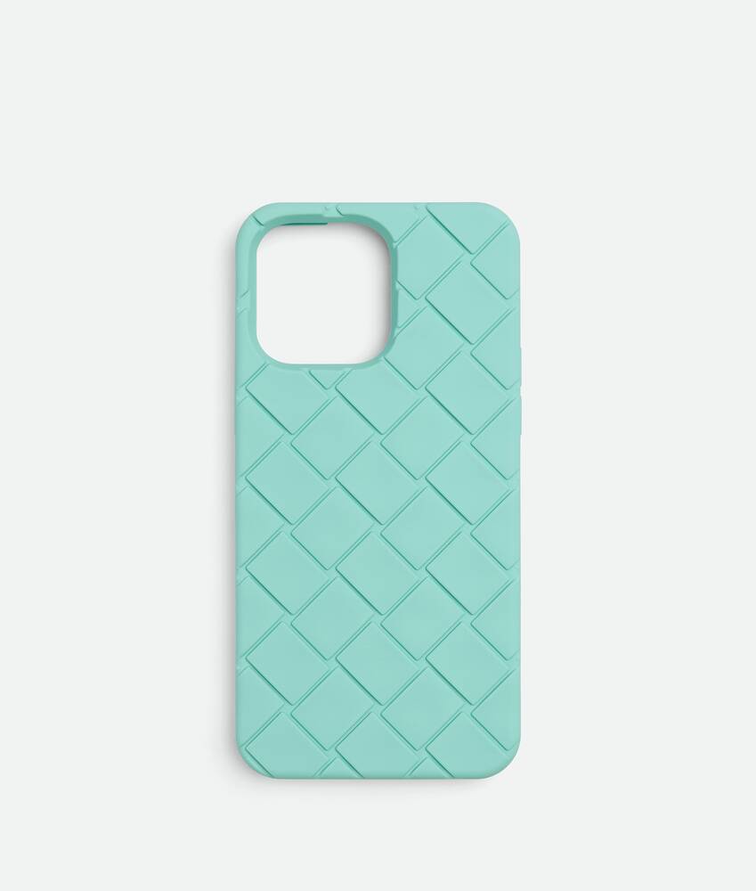 Bottega Veneta® Men's Iphone 14 Pro Max Case in Celadon. Shop