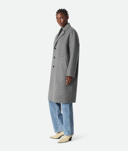 Double Splitable Cashmere Coat