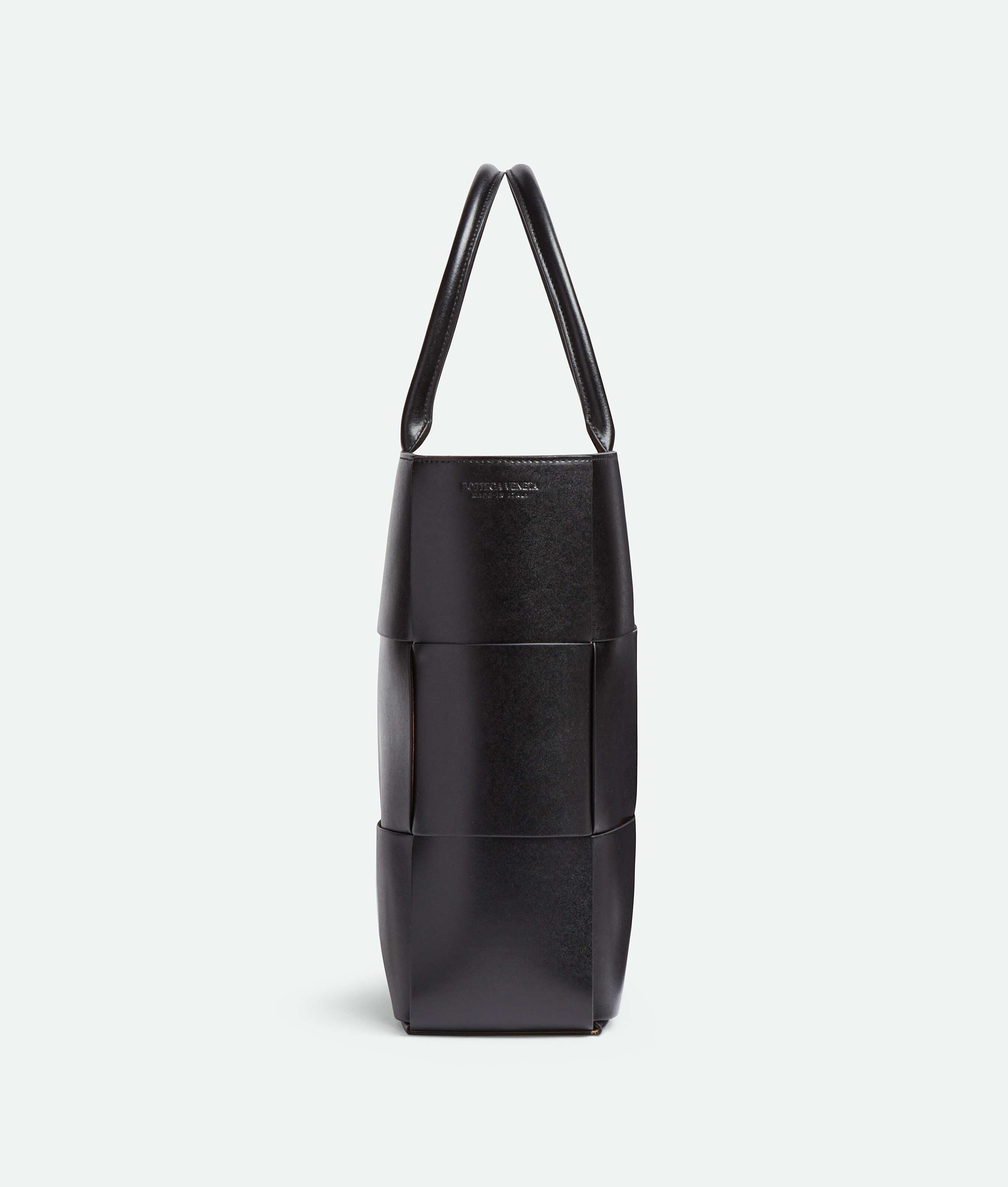 Shop Bottega Veneta Large Arco Tote Bag In Black