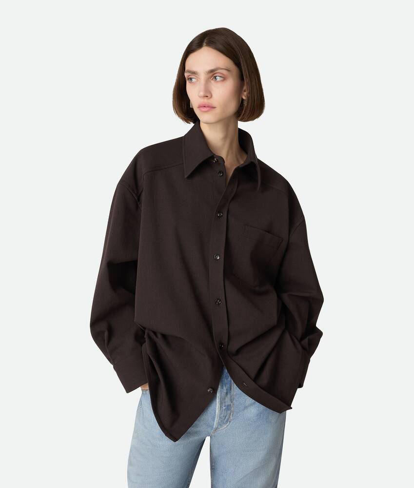 Visualizza una versione più grande dell’immagine del prodotto 1 - Camicia in lana stretch