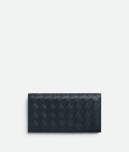 Intrecciato Long Wallet With Coin Purse