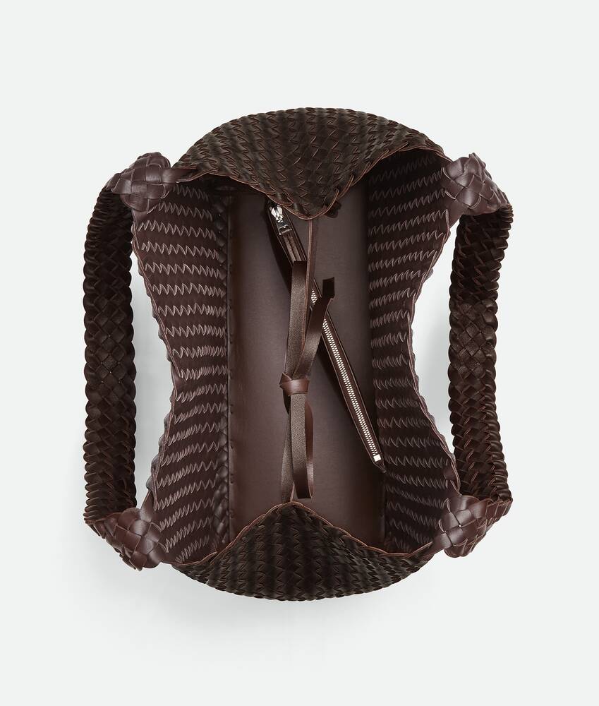 Bottega Veneta® Women's Reversible Tote Bag in Fondant / Bitter