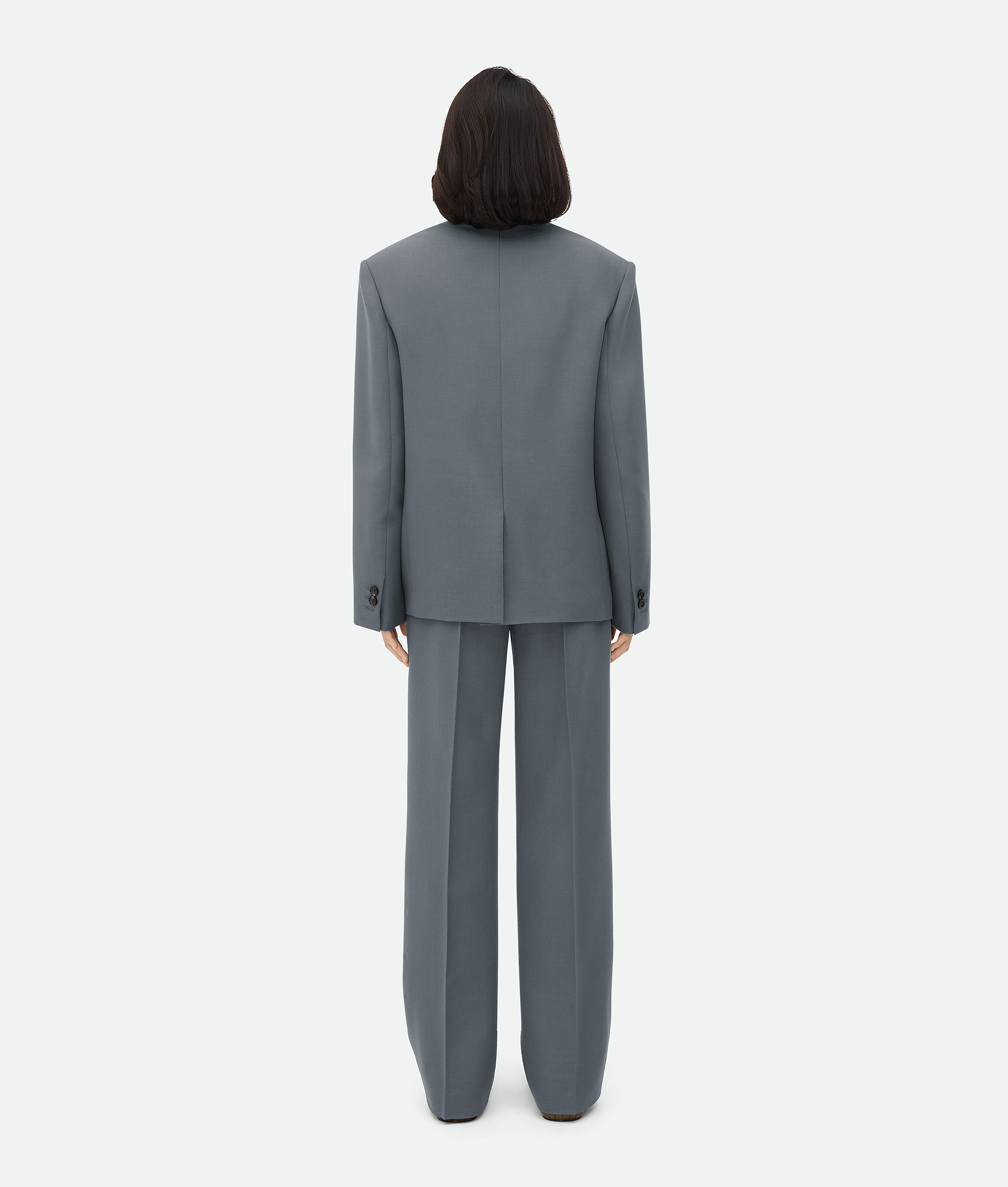 Bottega Veneta Wool Mohair Jacket In Thunder