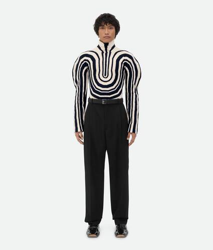 Graphic Cotton Rib Jumper