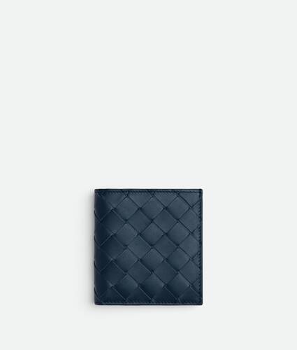Portafoglio Intrecciato Bi-Fold Sottile