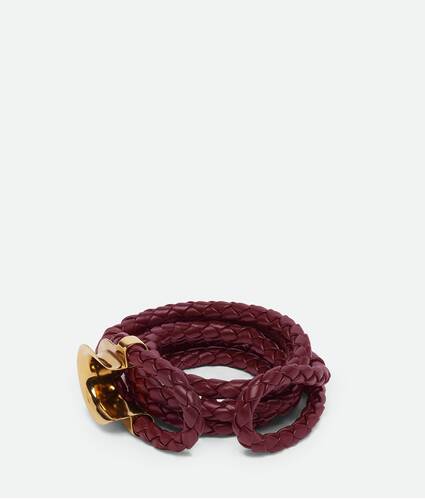 Bottega Veneta 'Intrecciato' double-wrap bracelet