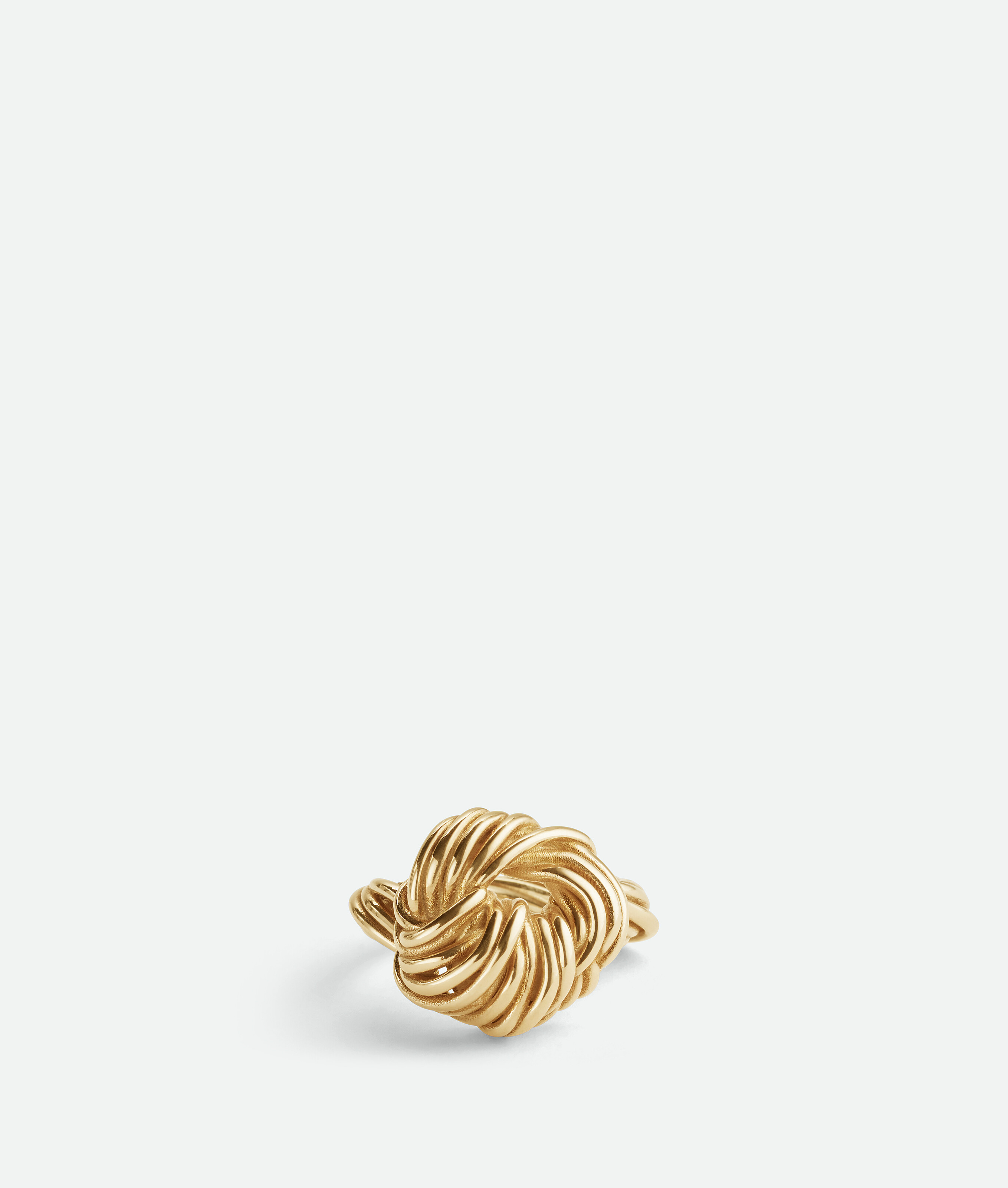 Bottega Veneta Knot Ring In Gold