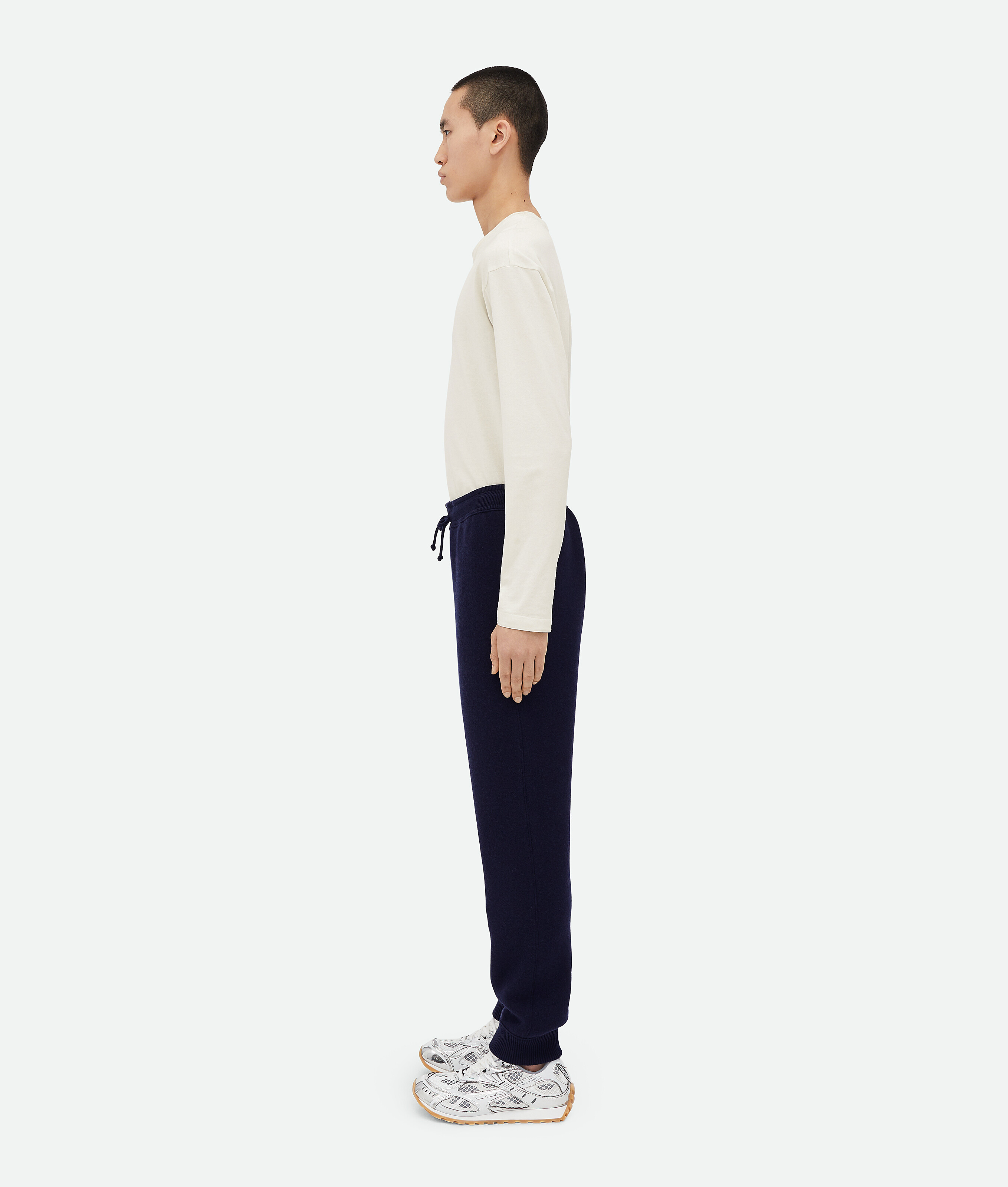 Bottega Veneta Jogginghose Aus Kaschmir In Navy
