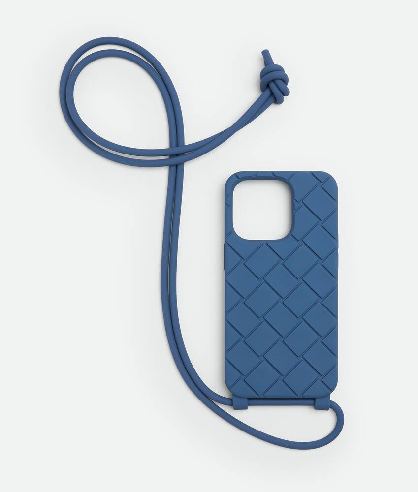 新品BOTTEGA VENETA ストラップ付きiPhone 14Pro ケース - モバイル