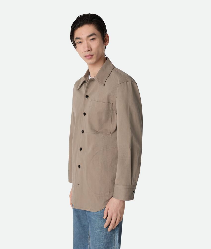 Display a large version of the product image 2 - Cotton Twill Overshirt