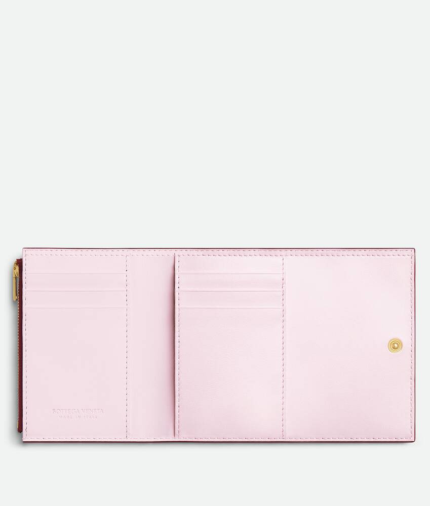 보테가 베네타 카세트 3단 지퍼 지갑 750245VCQC96342