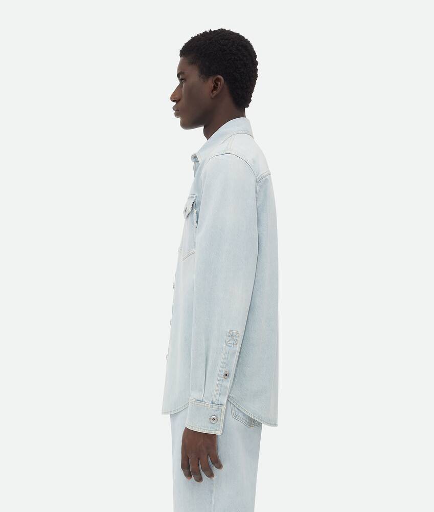 Display a large version of the product image 2 - Extra Bleached Denim Overshirt