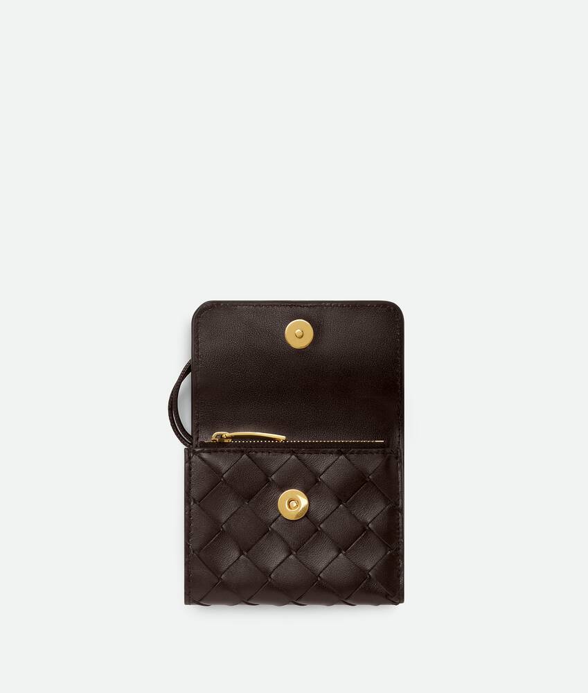 Chanel Gold CC Logo Long Trifold Flap Wallet 930C12