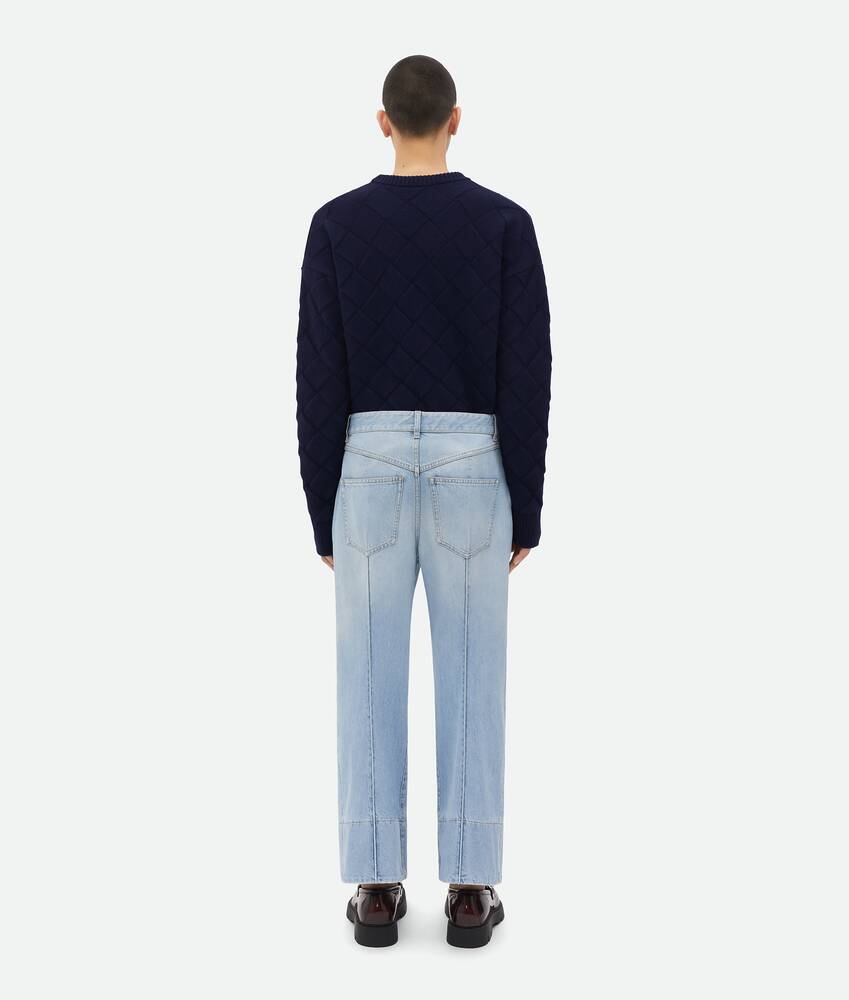 Louis Vuitton Bleached Denim Jeans
