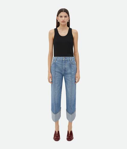 Visualizza una versione più grande dell’immagine del prodotto 1 - Jeans dal taglio curvo in denim Vintage Indigo