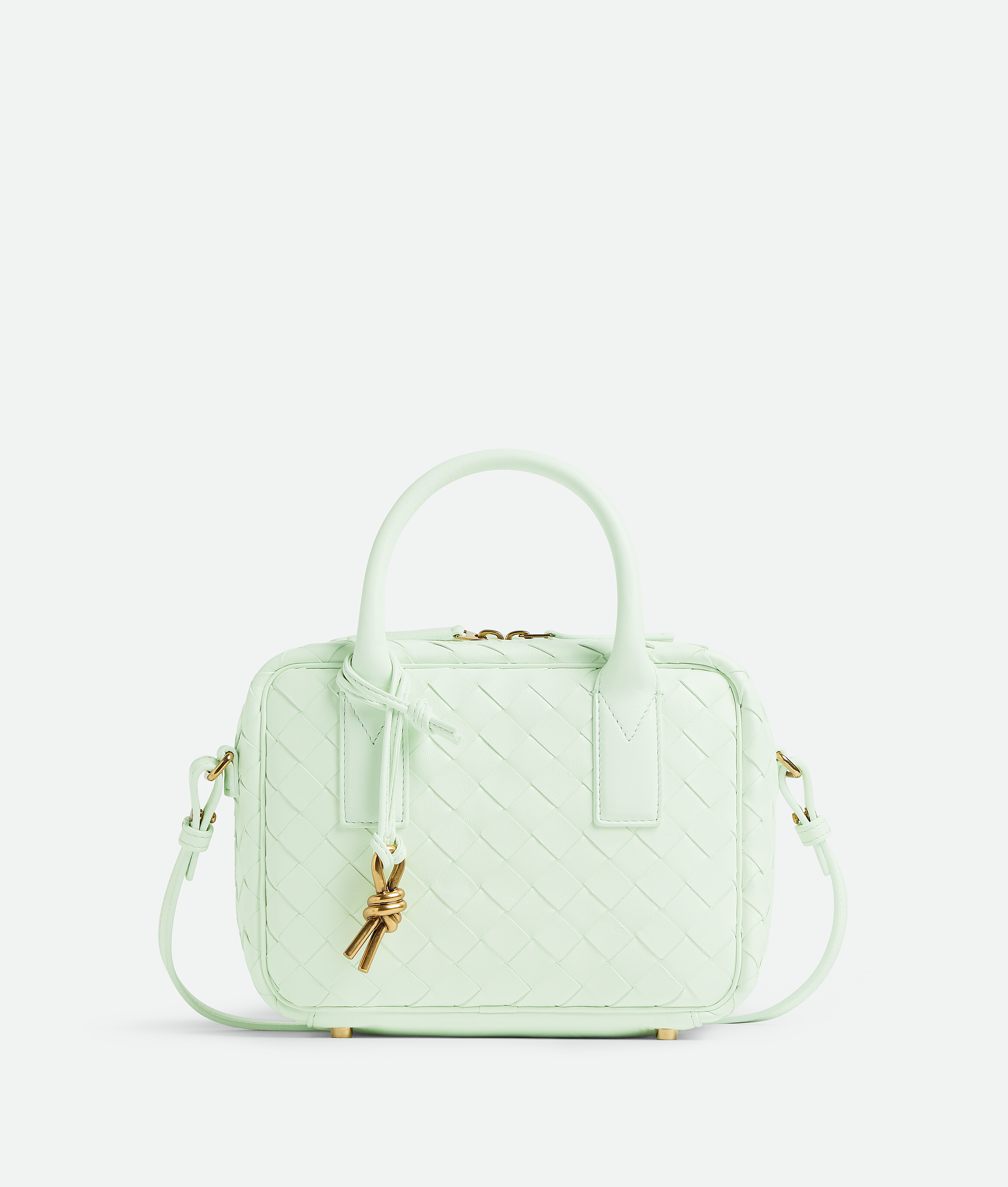 Bottega Veneta Small Getaway In White