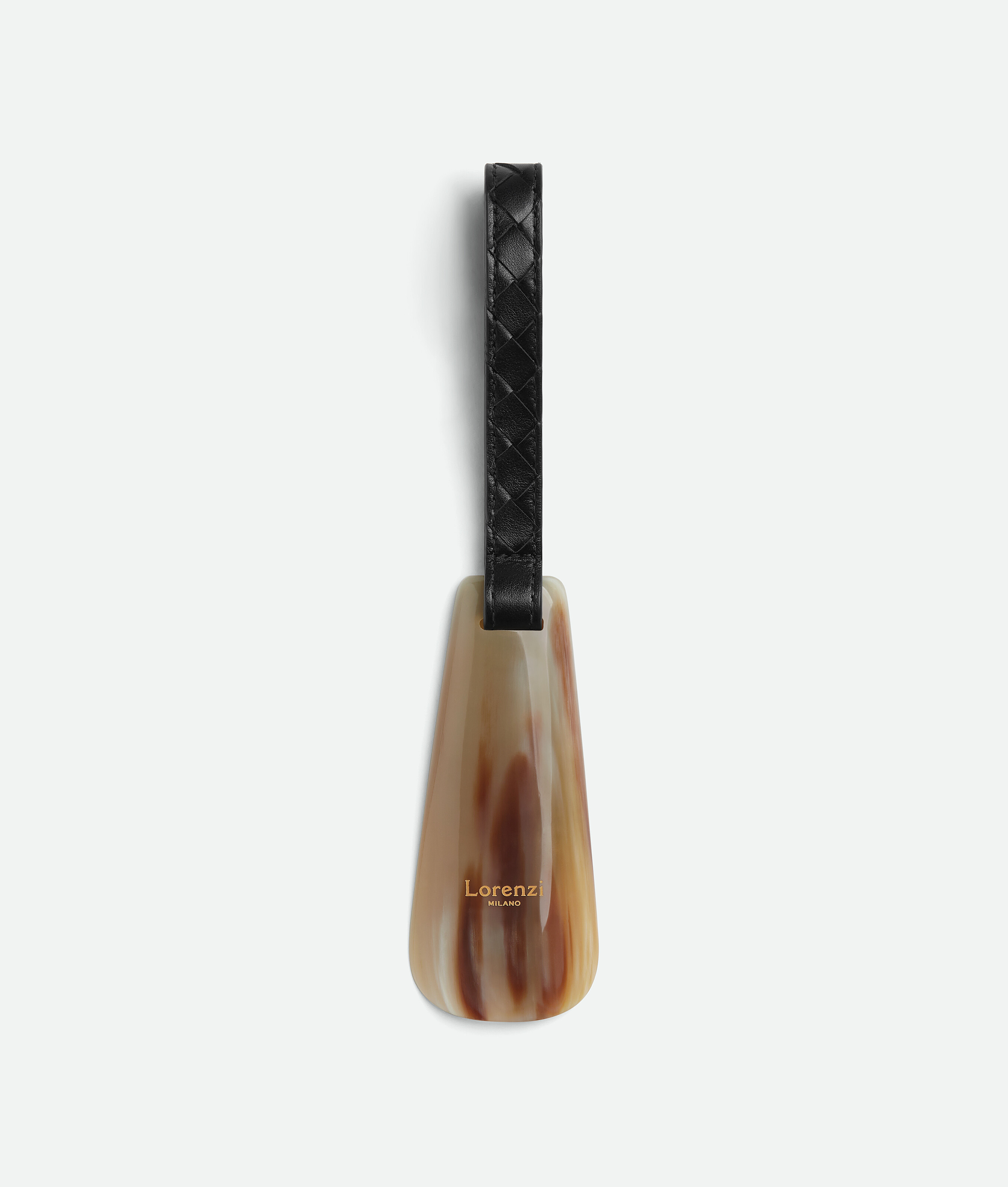Bottega Veneta Intrecciato Shoe Horn - Black/natural - Unisex