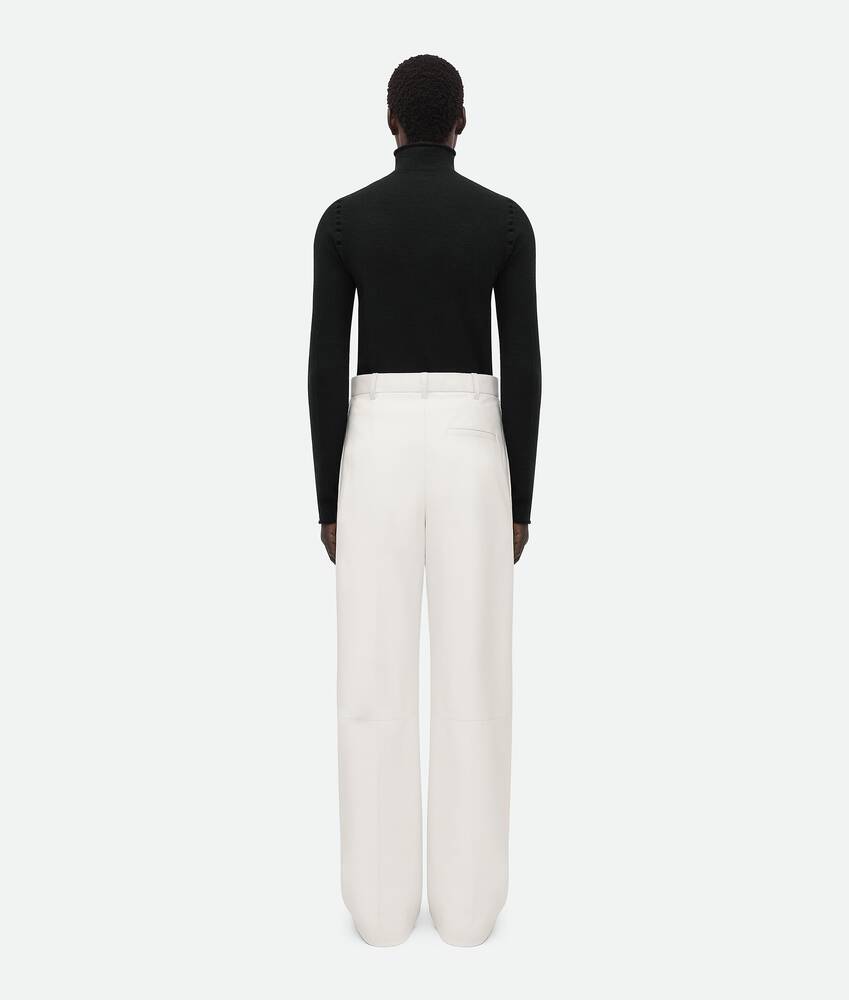 Display a large version of the product image 3 - Leather Wide Leg Trousers