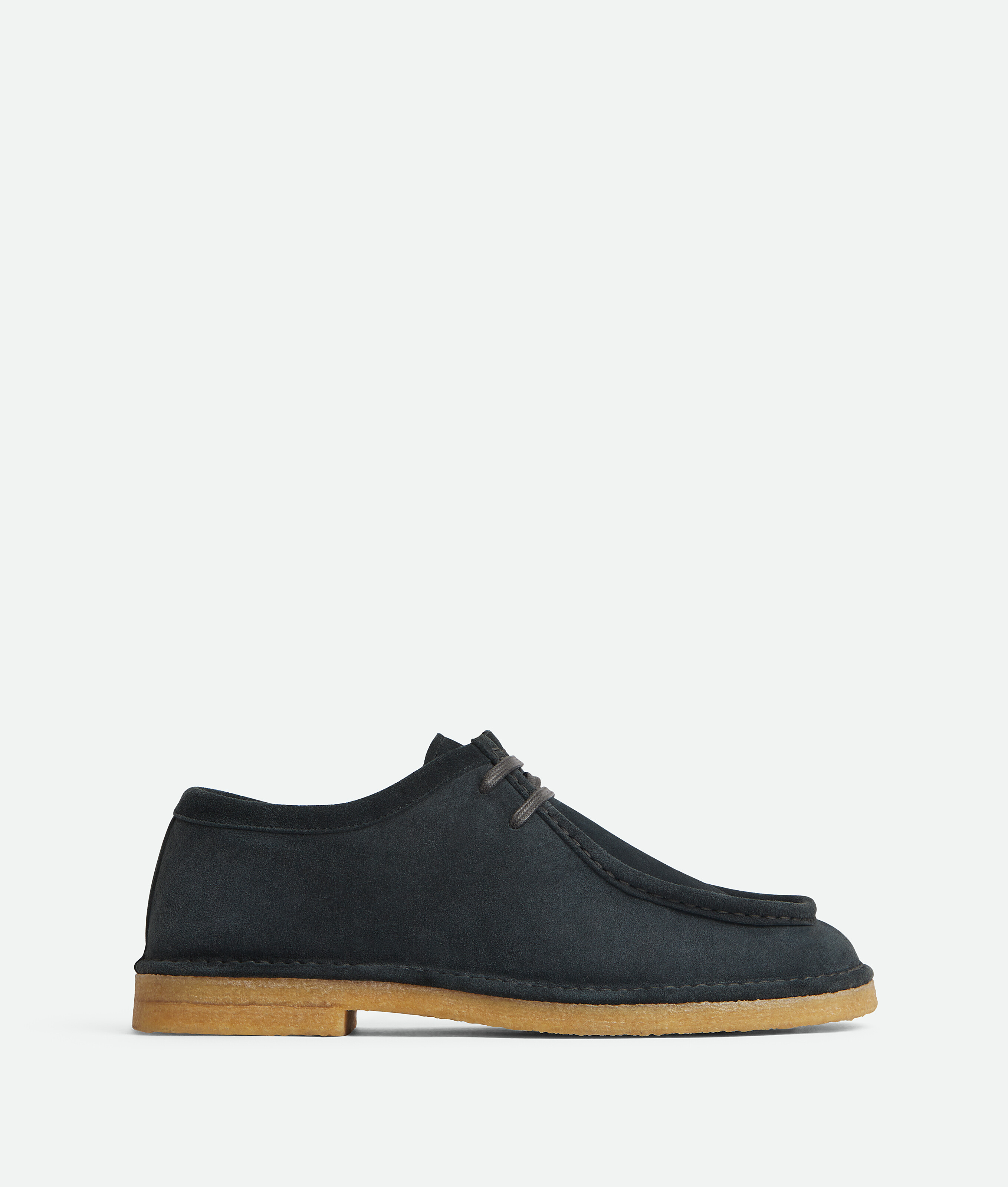 Bottega Veneta Suede Daddy Derby Shoes In Black