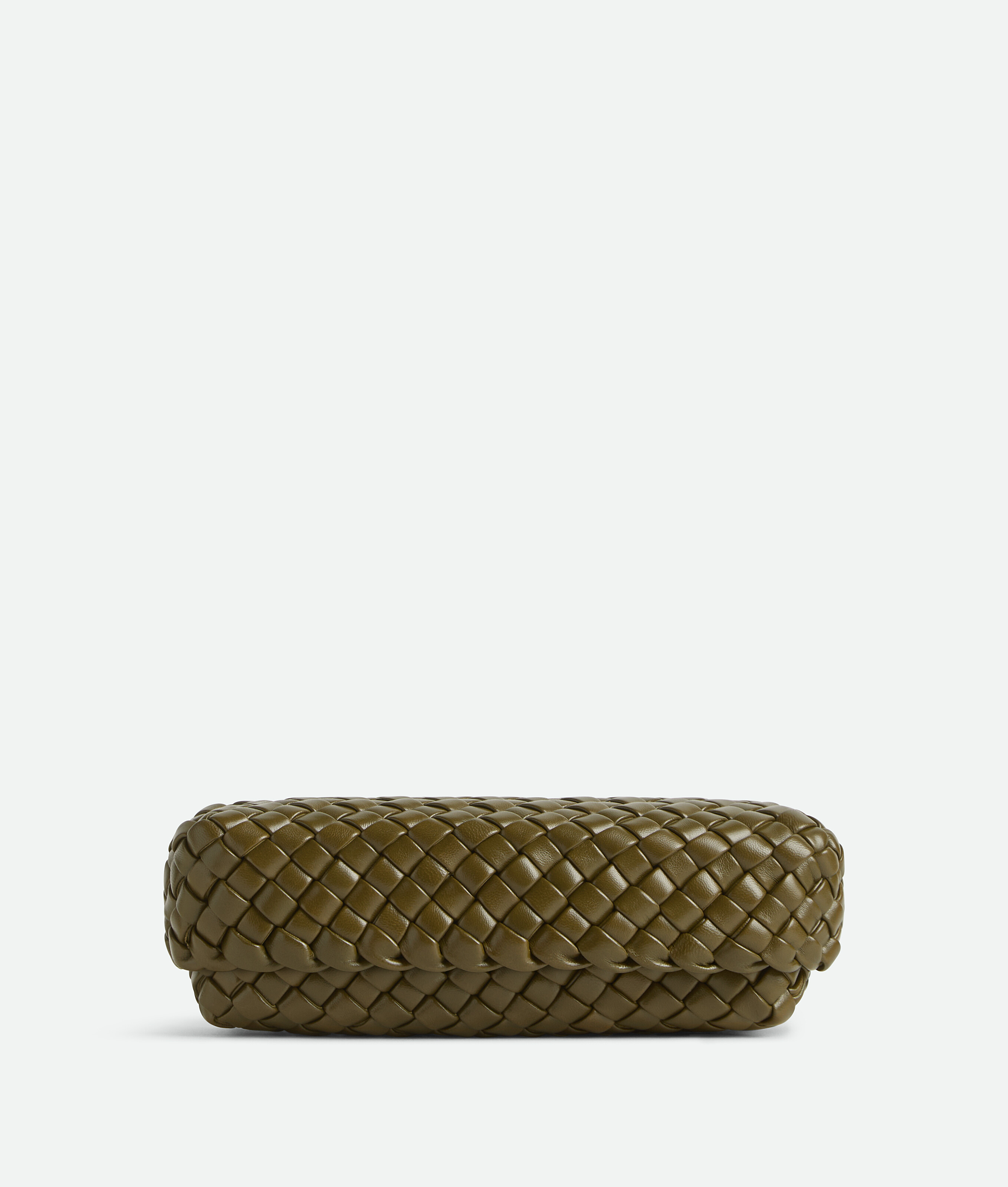 Shop Bottega Veneta Pencil Box In Olive Oil