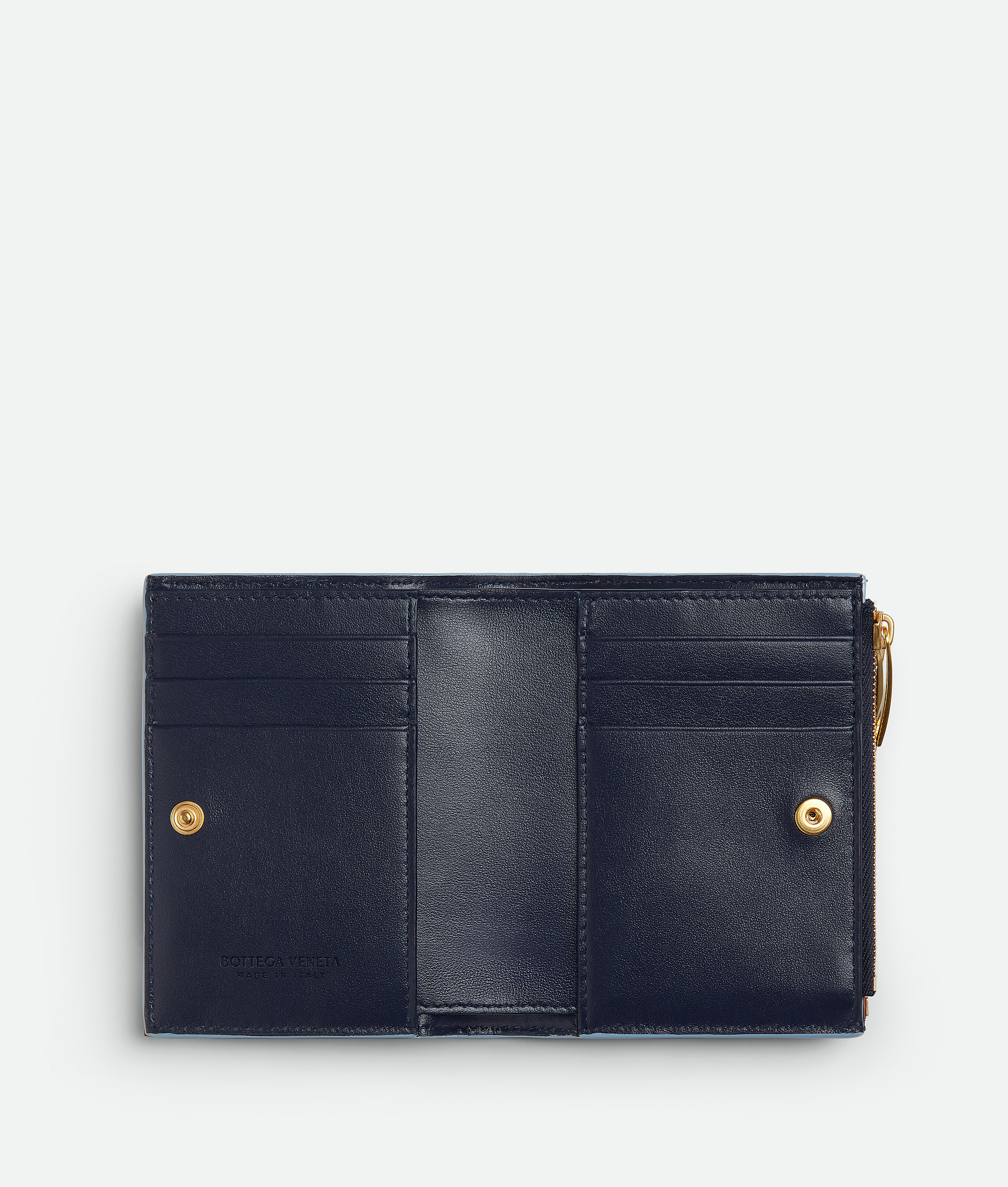 Bottega Veneta Portefeuille Bi-fold Intrecciato Petit Format