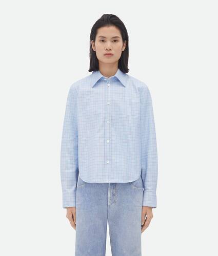 Display a large version of the product image 1 - Printed Leather Check Shirt