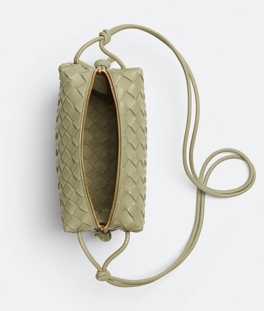 Bottega Veneta Loop Small Intrecciato Leather Shoulder Bag