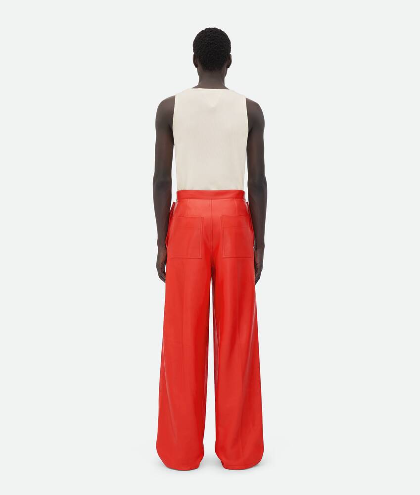 Display a large version of the product image 3 - Leather Sailor Trousers