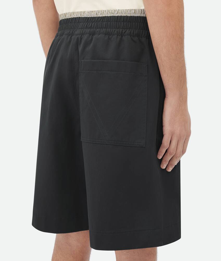 Display a large version of the product image 4 - Light Cotton Twill Shorts
