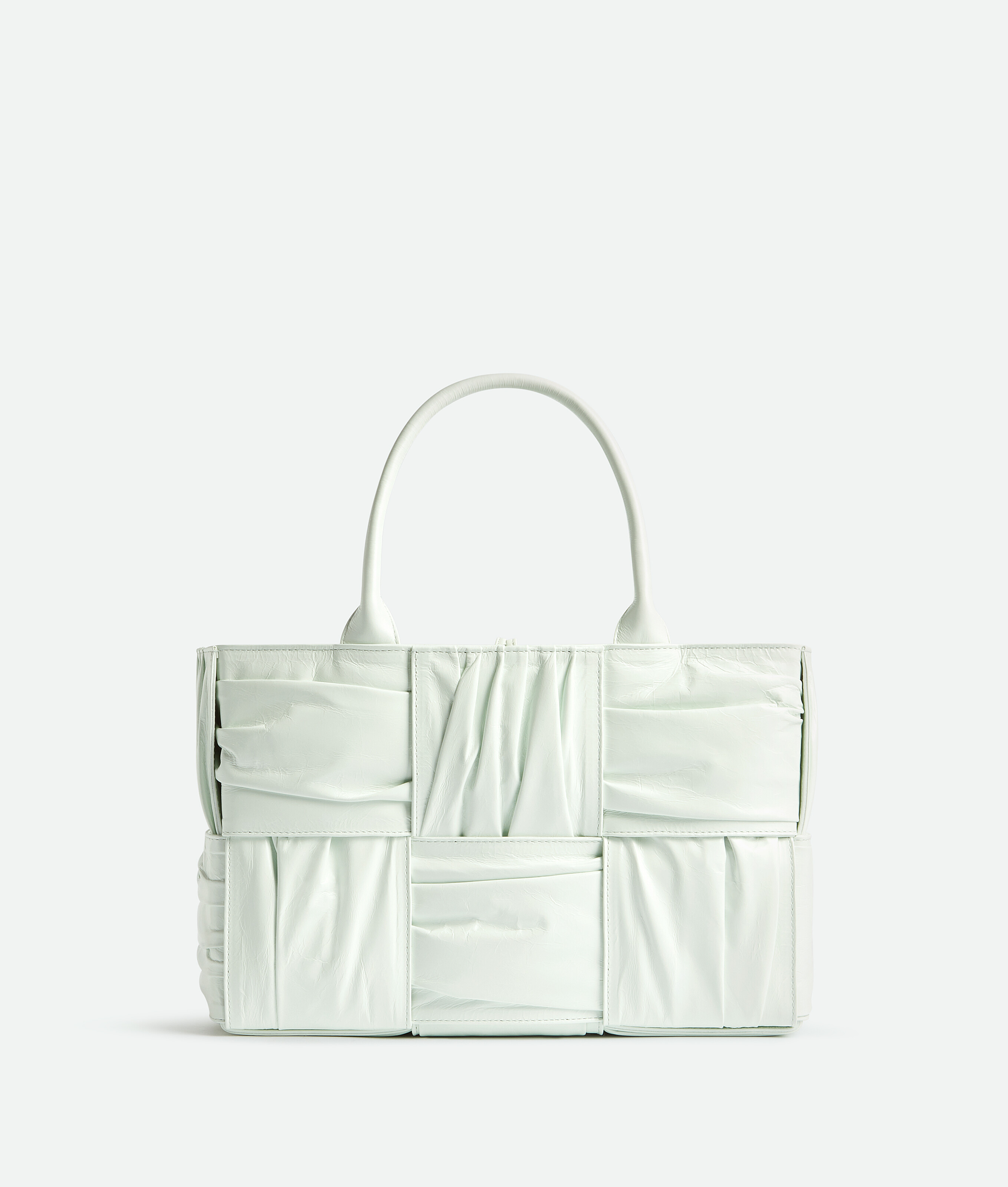 Bottega Veneta Small Arco Tote Bag In White