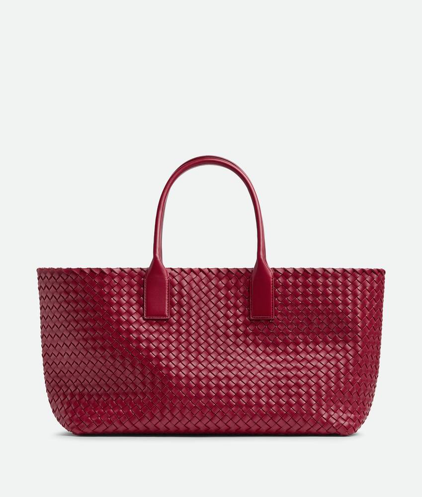 Bottega Veneta® Women's Medium Cabat in Dark red. Shop online now.