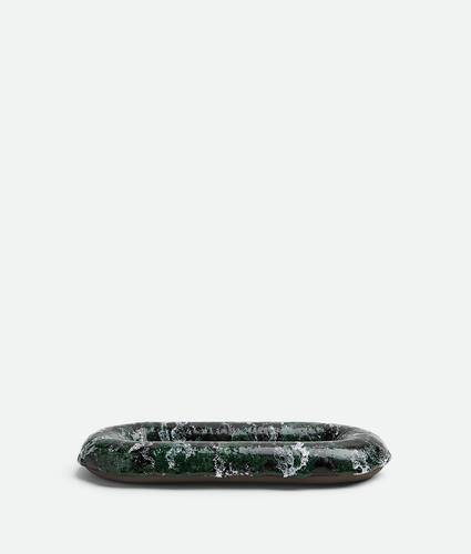 Volcanic Glazed Oval