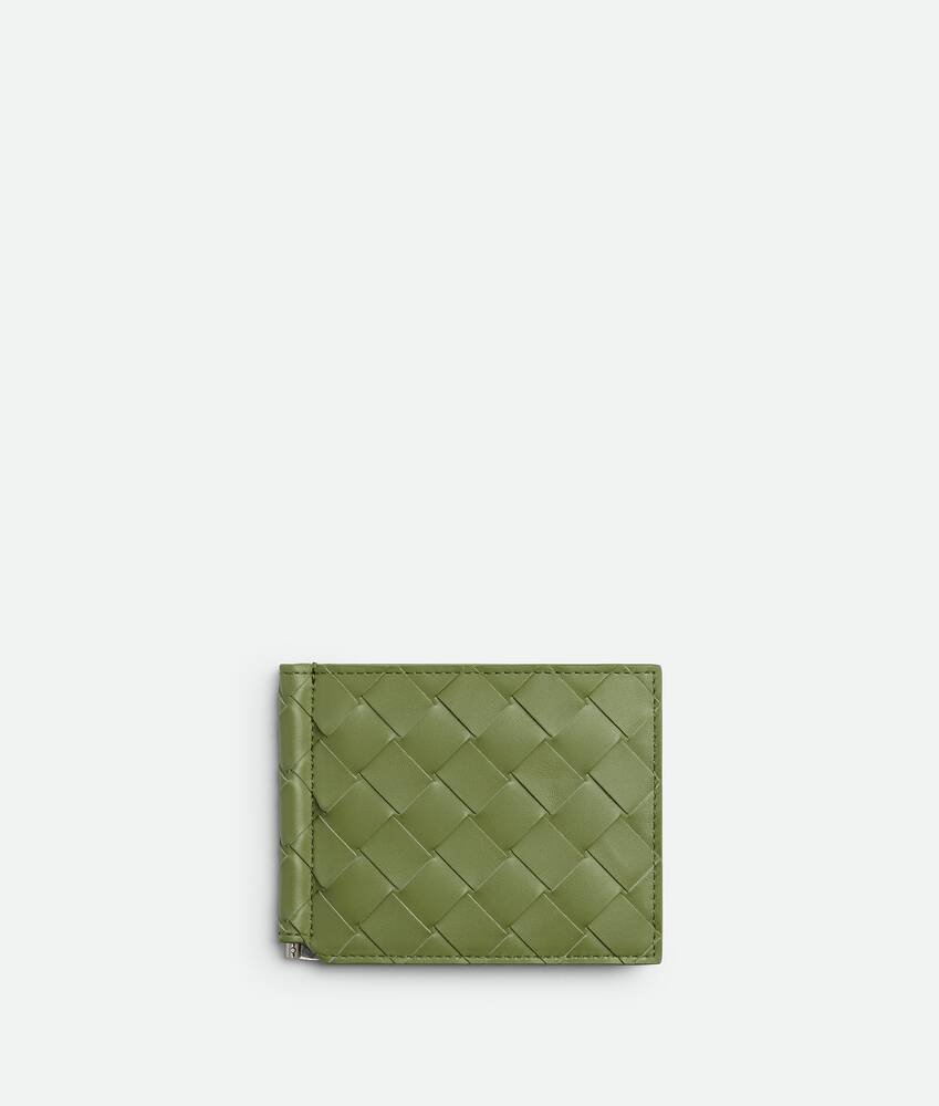 ボッテガ財布BOTTEGAVENETA　新作 イントレチャート 　マネークリップ