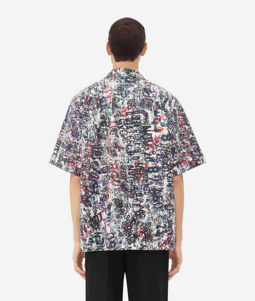 Display a large version of the product image 3 - Cotton Wool Memory Print Shirt