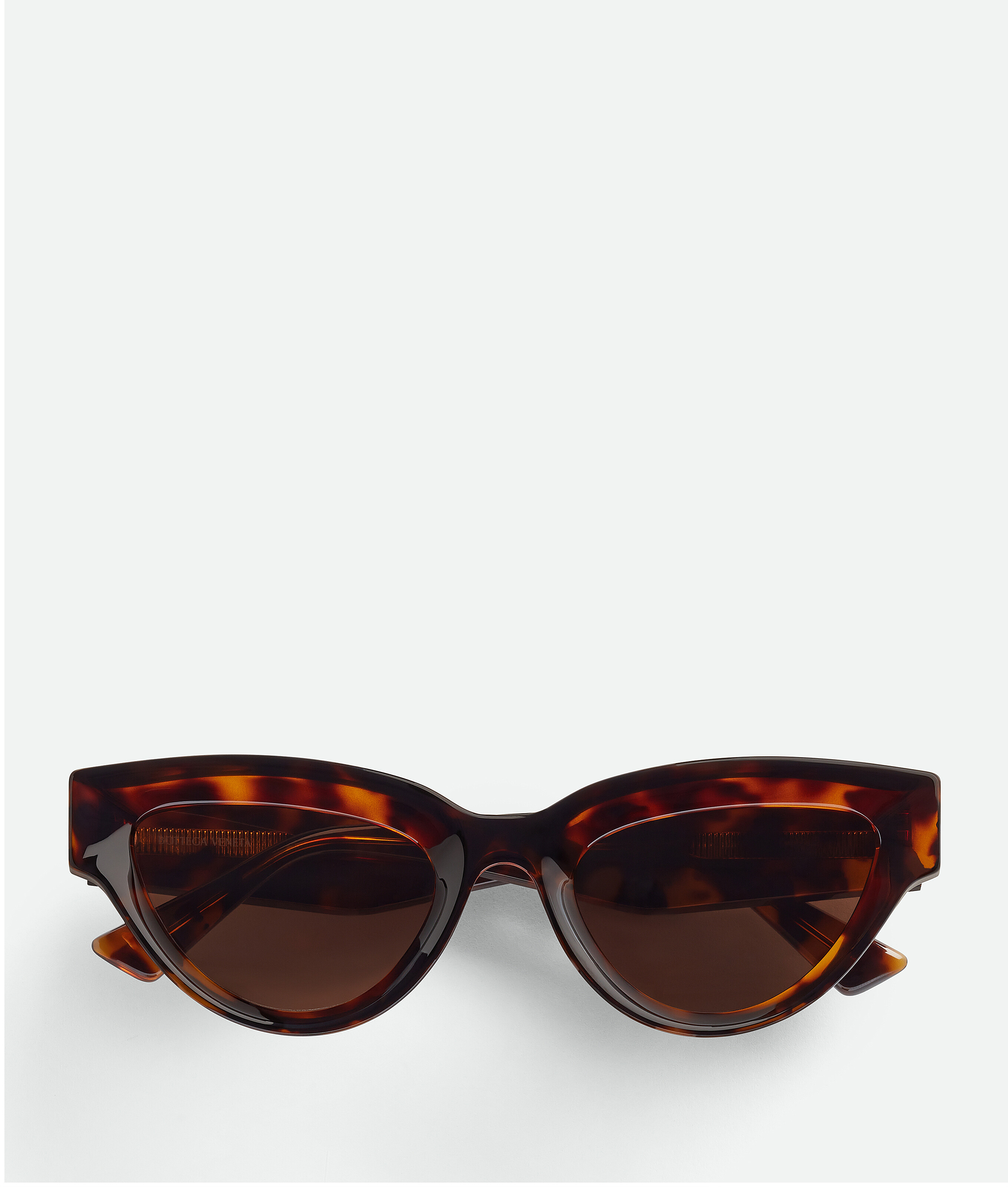 Bottega Veneta Sharp Cat Eye Sunglasses In Brown