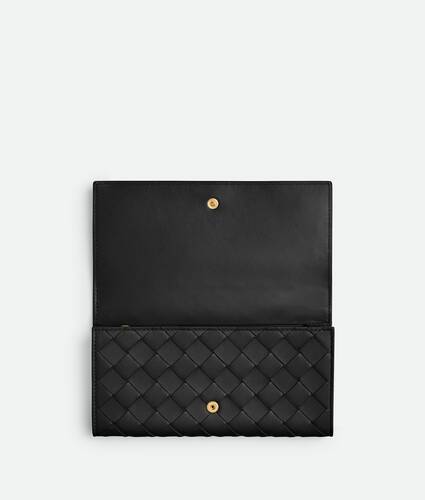 Intrecciato 15 Large Flap Wallet