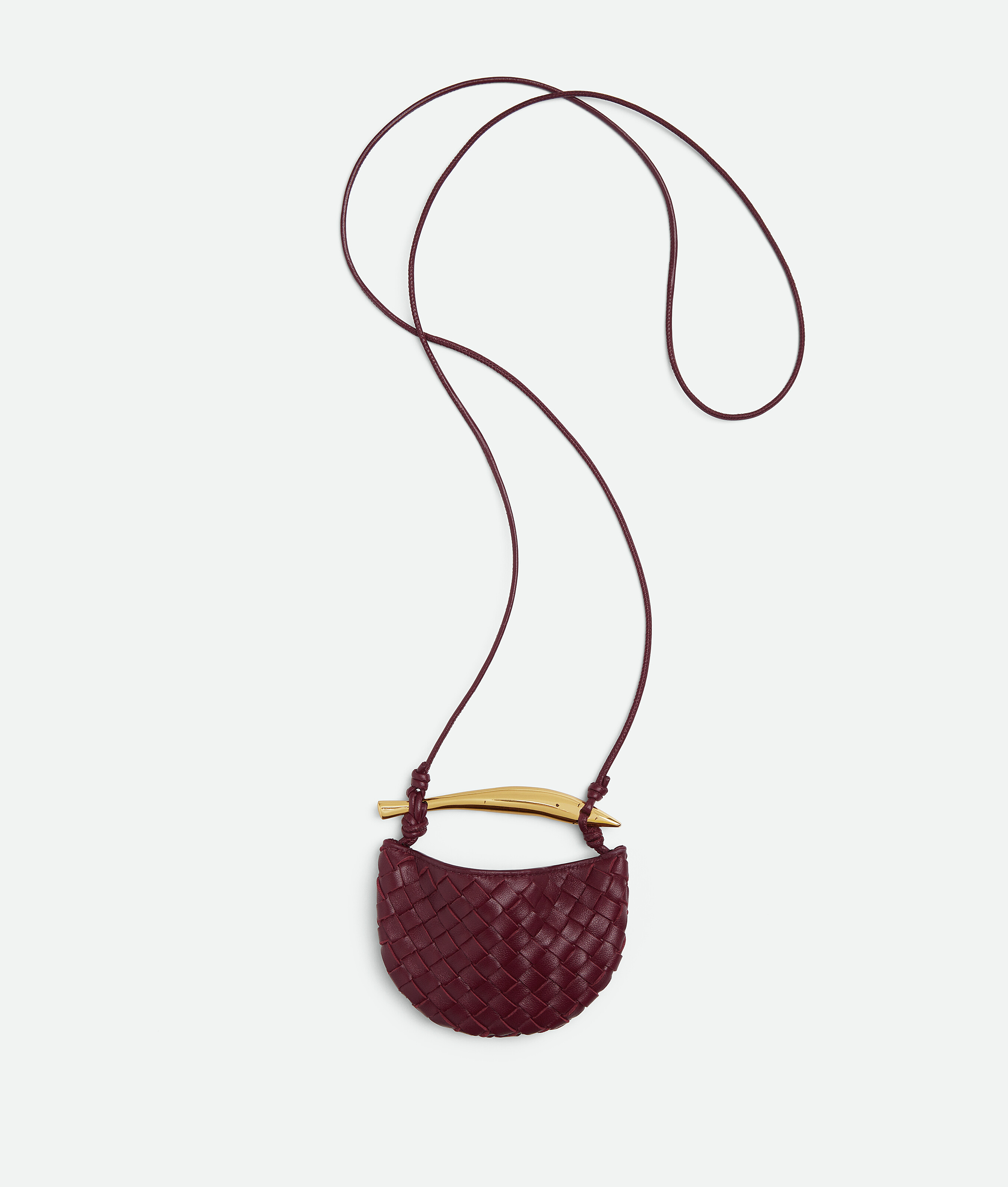 Bottega Veneta Miniature Sardine - Bordeaux - Woman -