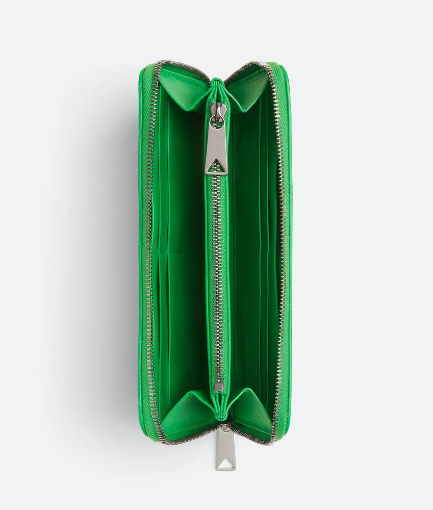Bottega Veneta® Men's Intrecciato Zipped Card Case in Dark Green. Shop  online now.