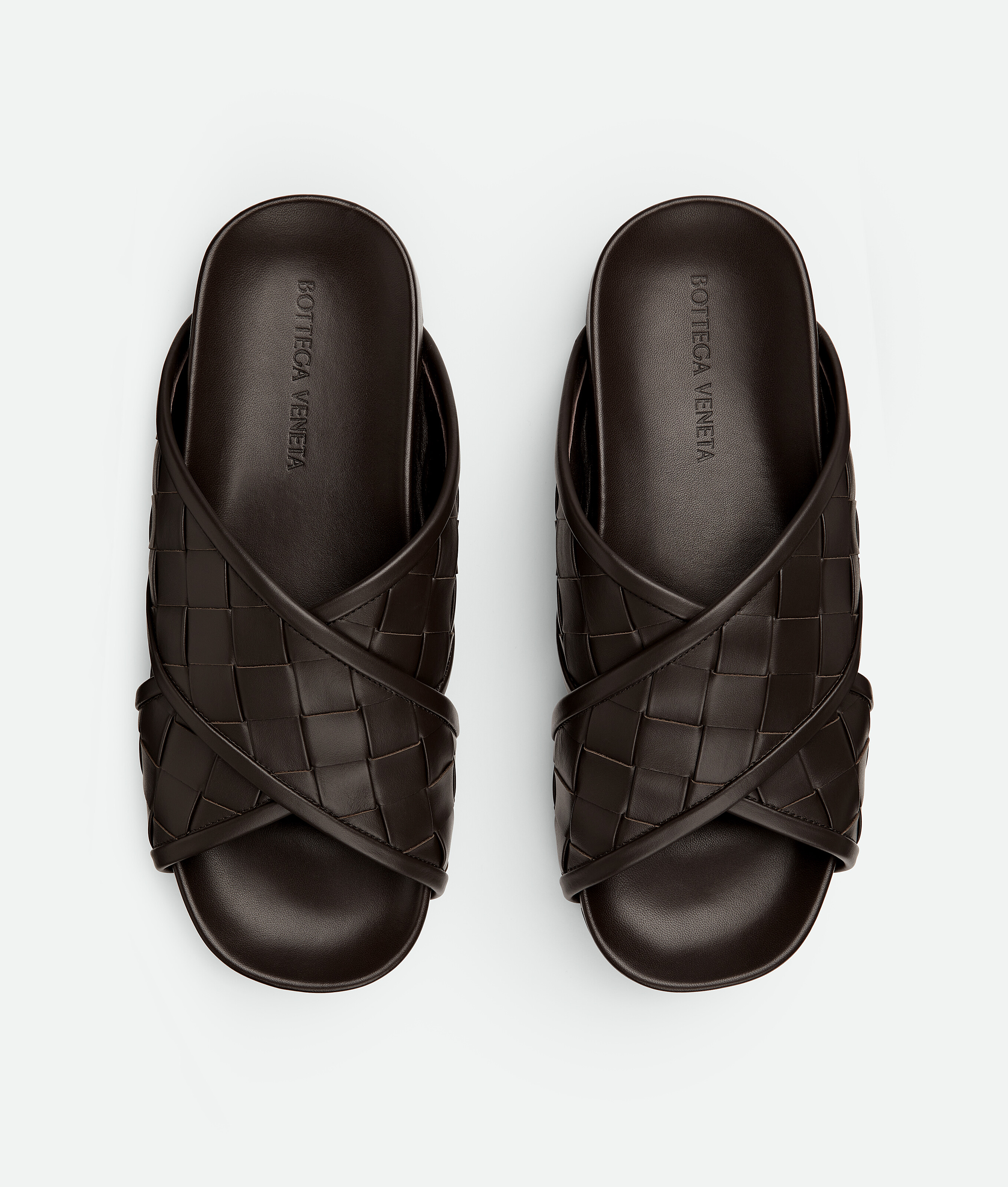 Shop Bottega Veneta Tarik Mule In Fondant