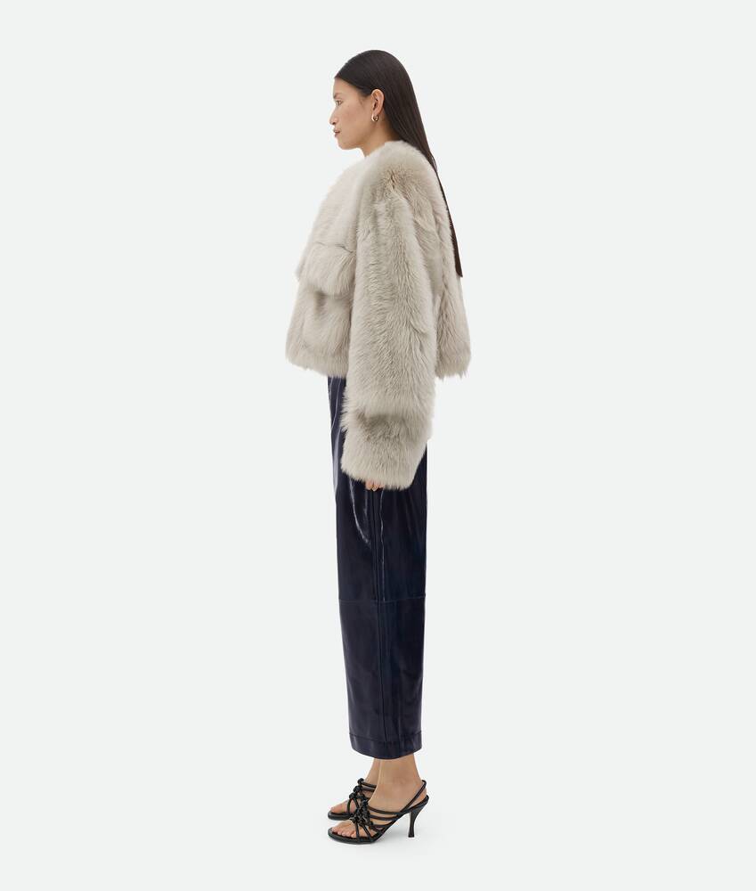 Display a large version of the product image 2 - Toscana Shearling Cropped Blouson