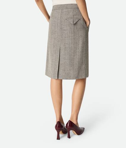 Viscose And Silk Skirt