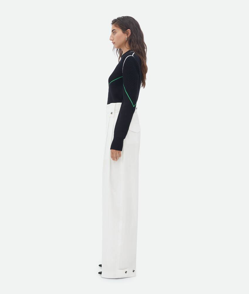 Display a large version of the product image 2 - Wide Leg Cotton Pants