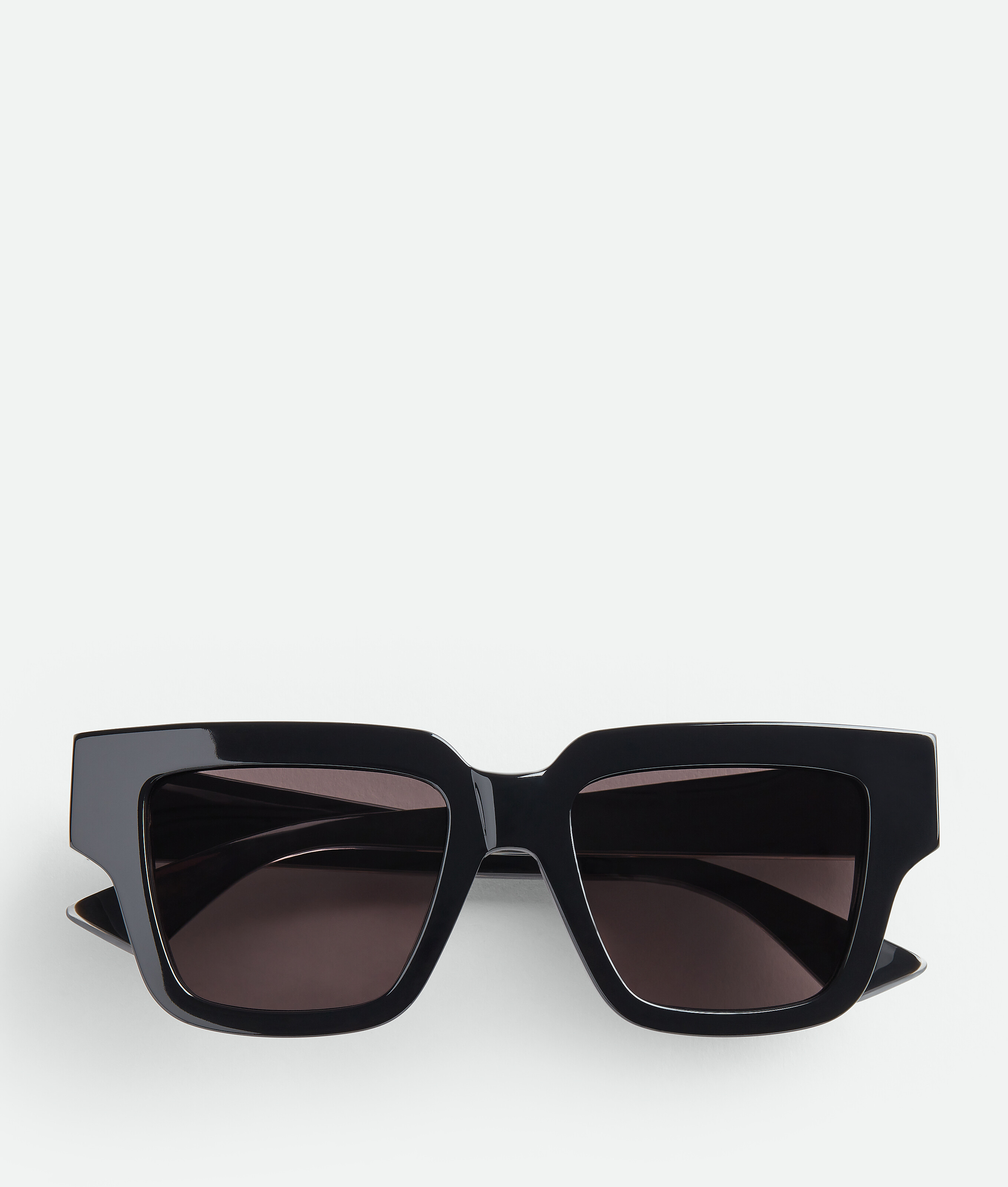 Bottega Veneta Tri-fold Square Sunglasses In Black