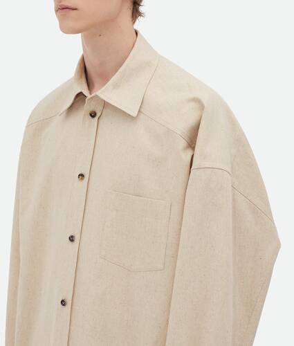 Chemise en popeline de coton