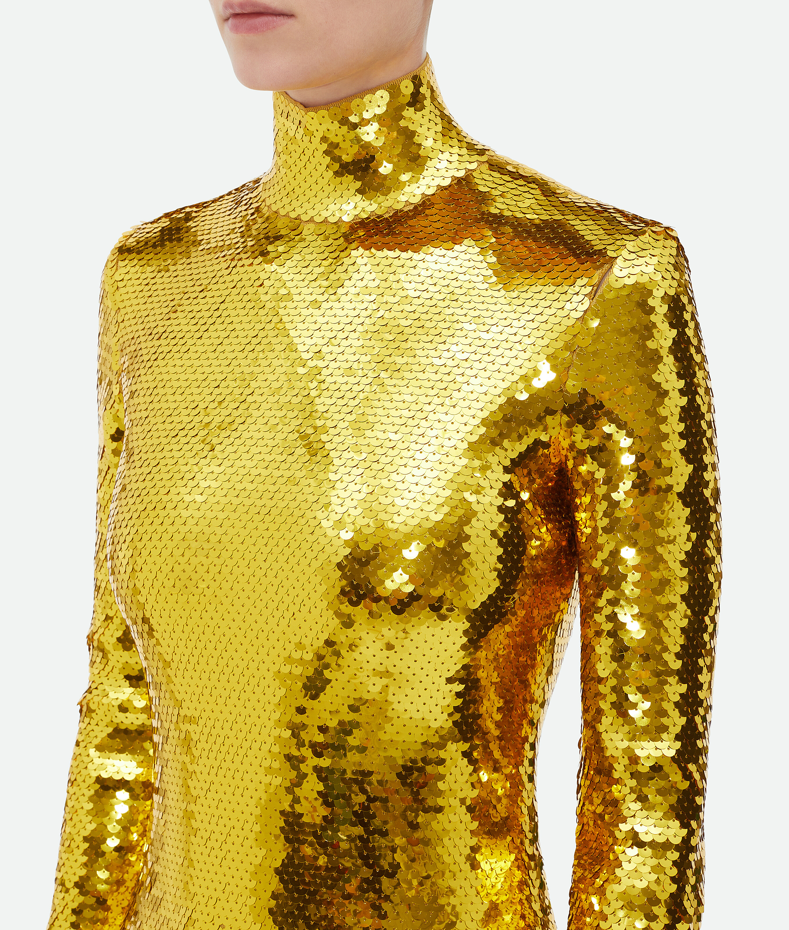 BOTTEGA VENETA ROBE EN VISCOSE À SEQUINS