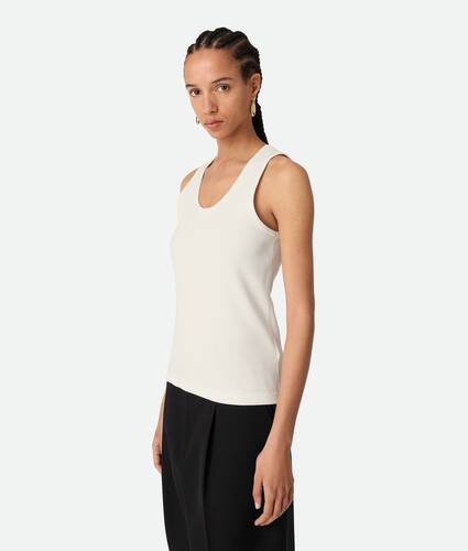 Cotton Ribbed Tank Top